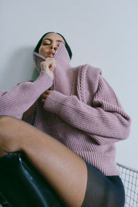 Cmyari - pullover in paars