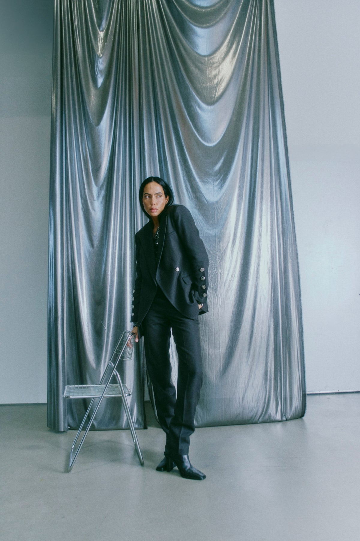 CMTAILOR - BLAZER IN BLACK