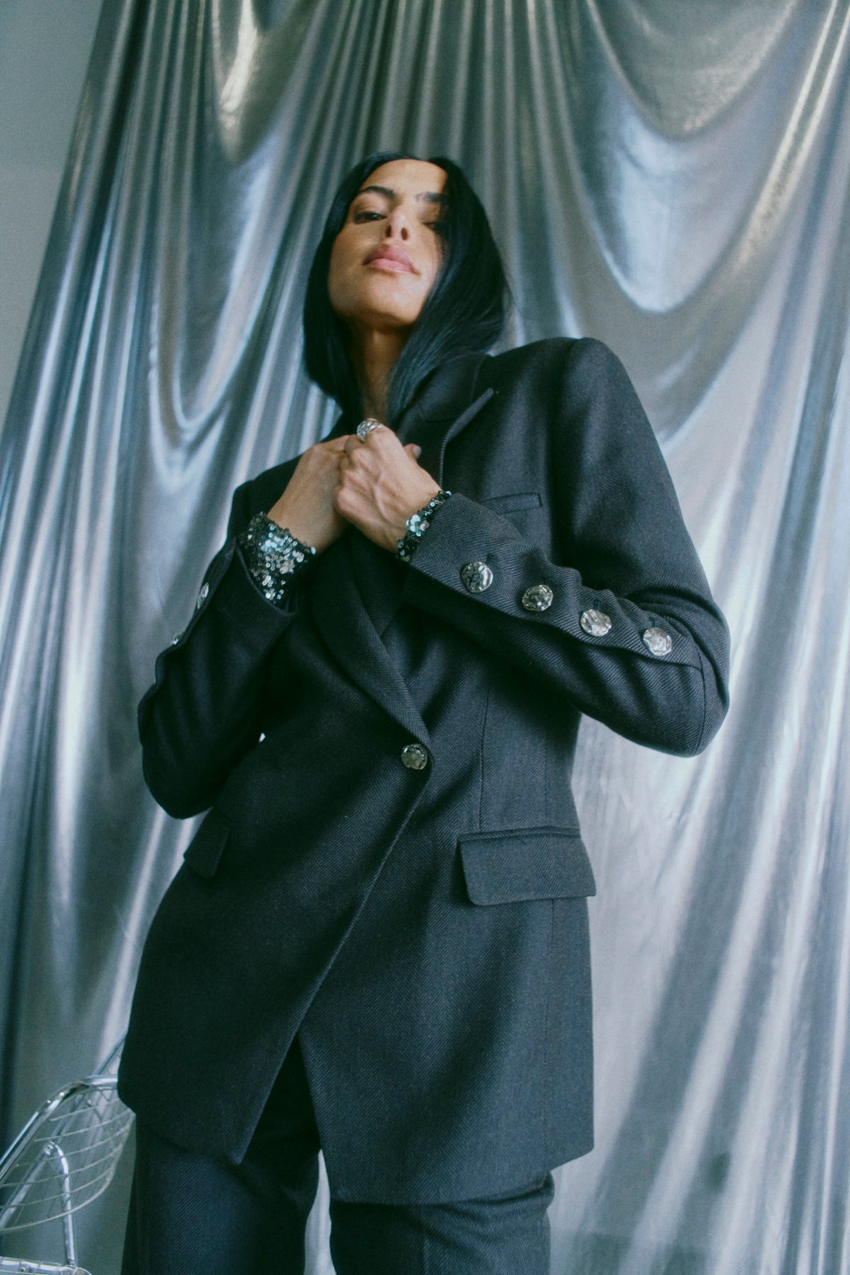 CMTAILOR - BLAZER IN BLACK