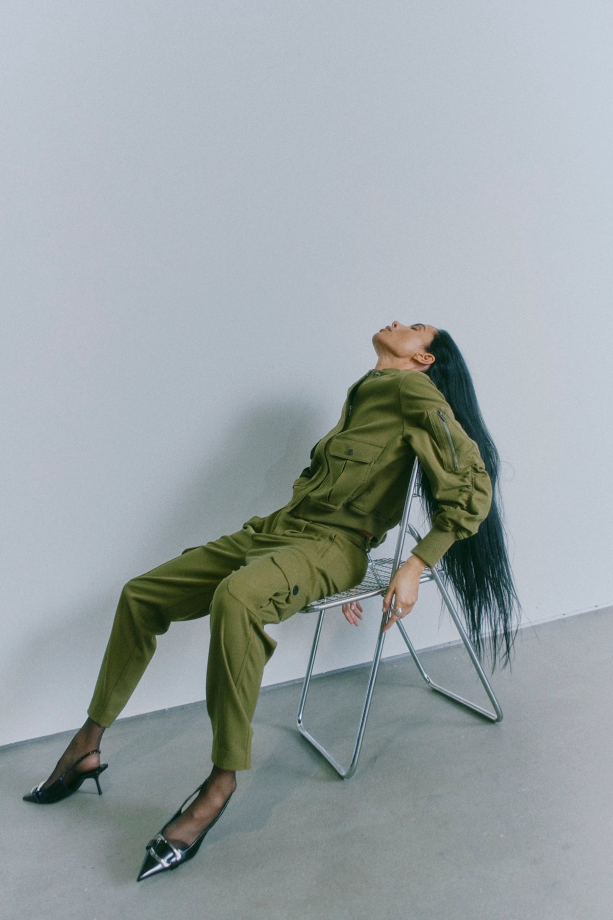 CMTAILOR - BOMBER JACKET IN GREEN