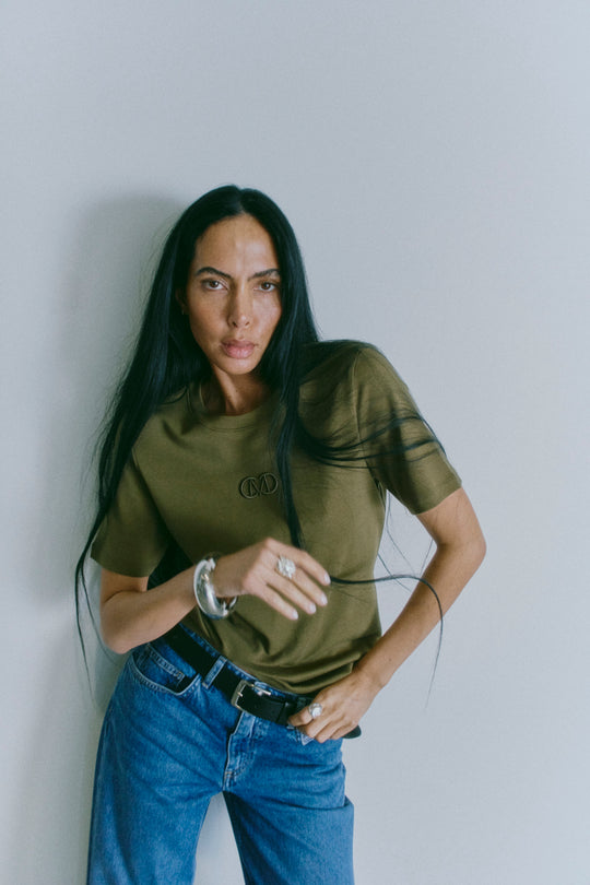 Cmmuse - t -shirt in groen