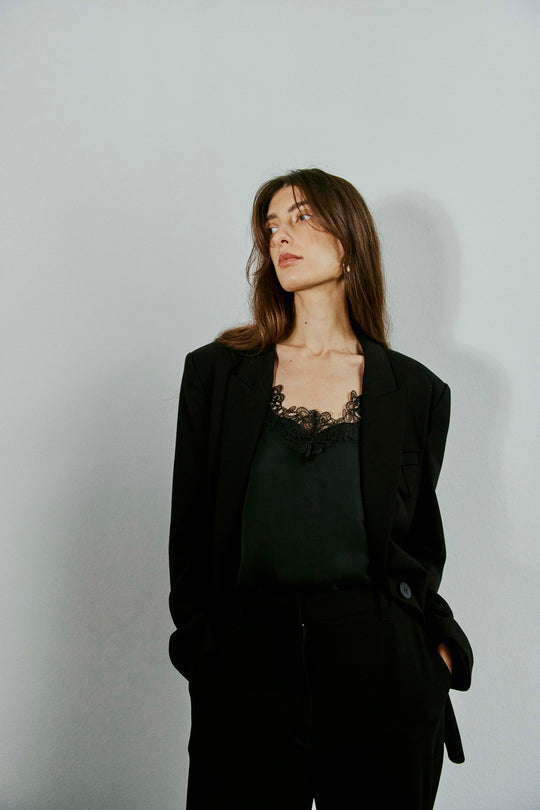 CMTAILOR - BLAZER IN BLACK