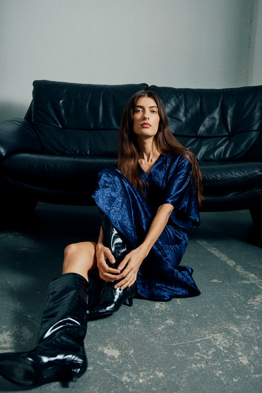 CMSASHA - DRESS IN BLUE