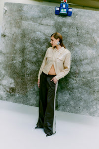 CMADA - TRACK PANTS IN BLACK