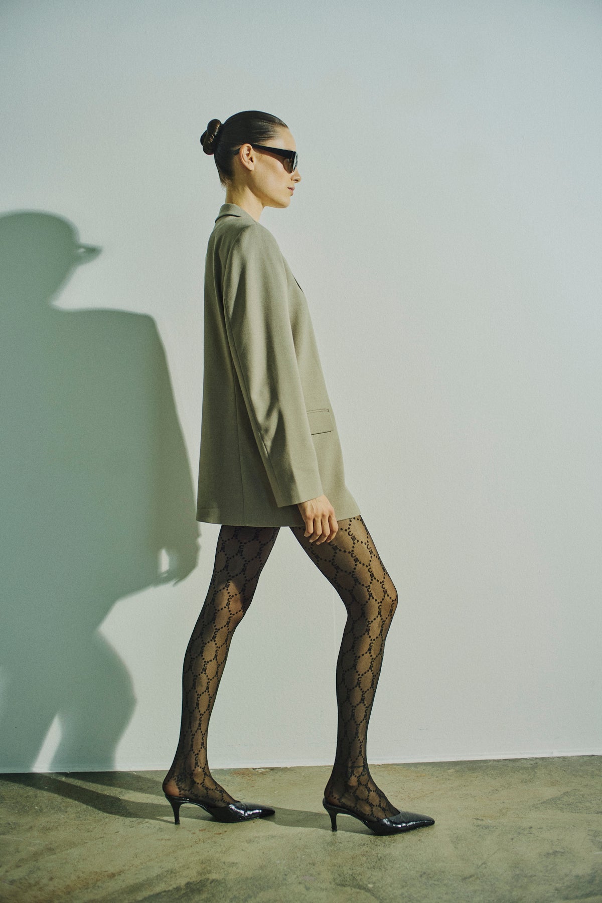 COPENHAGEN MUSE Logo stockings 40 DEN COPENHAGEN MUSE Logo stockings 40 DEN