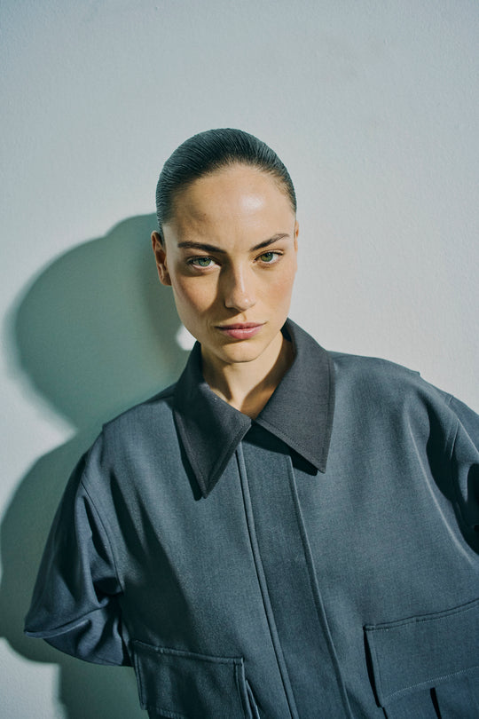 CMBONNIE - JACKET IN GREY