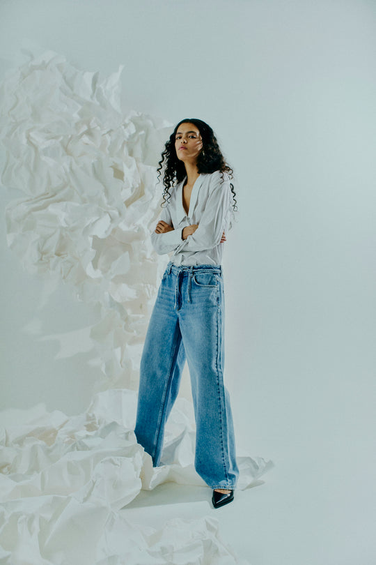 CMANORA - JEANS IN BLUE