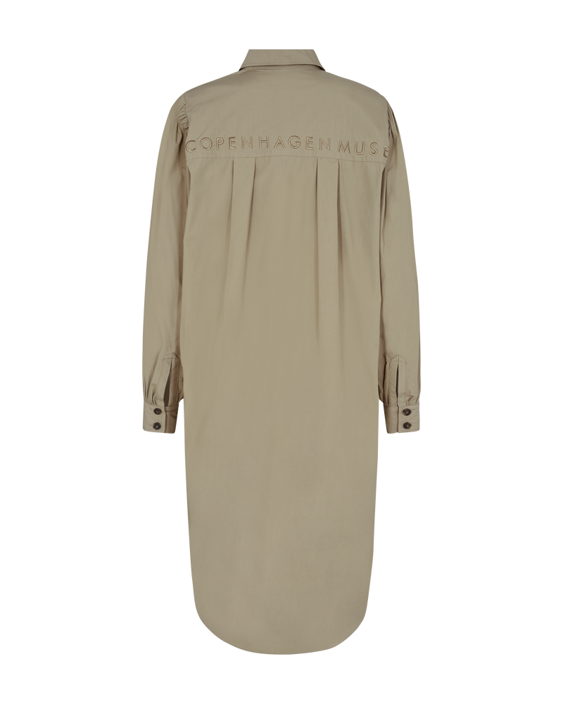 CMBLUR - SHIRT DRESS IN BEIGE