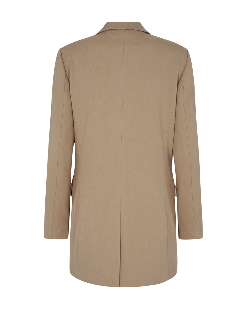 CMTailor - Lange blazer in beige