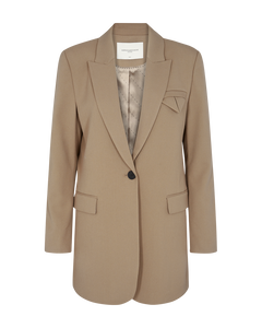 CMTailor - Lange blazer in beige