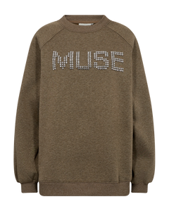 CMida - Sweatshirt in Khaki Green