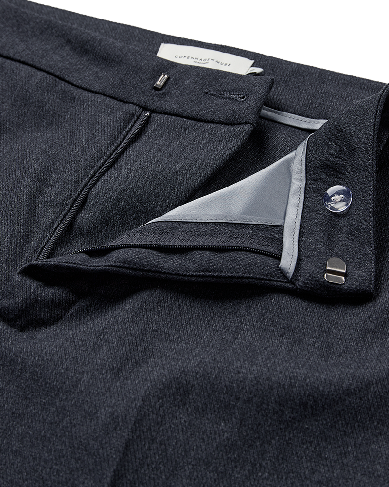 CMTAILOR - HIGH-WAISTED PANTS IN GREY