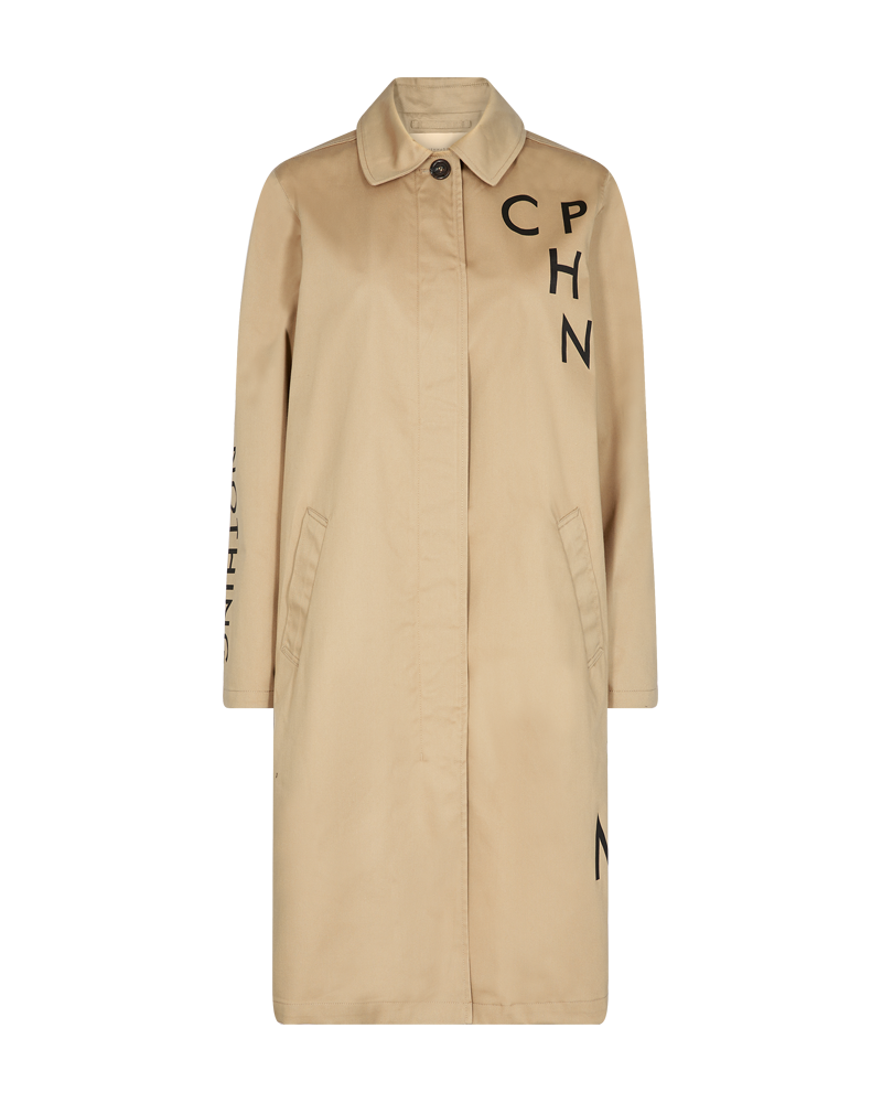 Cmplot - jas met logo in beige