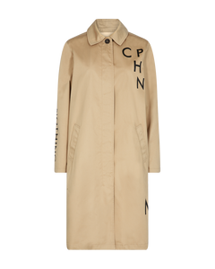 Cmplot - jas met logo in beige
