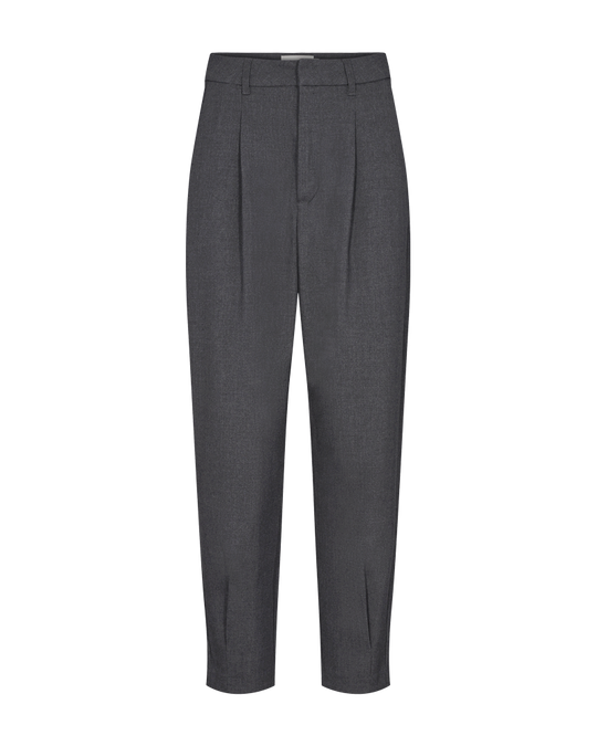 CMTAILOR - HIGH-WAISTED ANKLE PANTS IN GREY