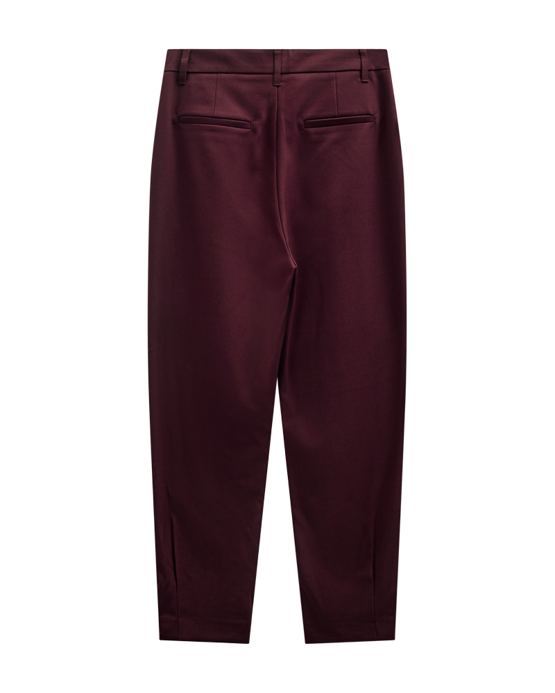 CMTAILOR - Broek met hoge taille in rood