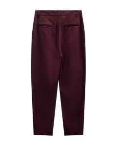 CMTAILOR - Broek met hoge taille in rood