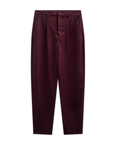 CMTAILOR - Broek met hoge taille in rood