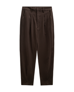 CMTailor - broek met hoge taille in bruin