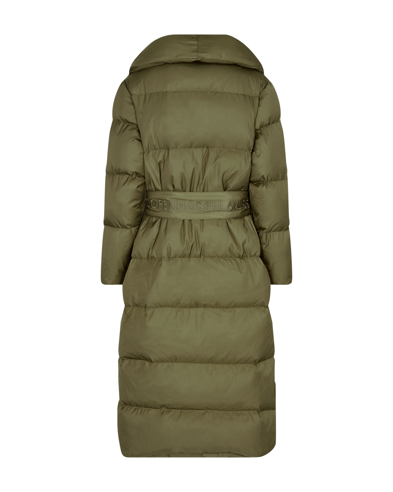 Cmmicco-collar-jacket in groen
