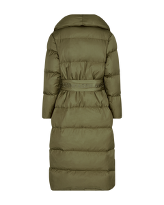 Cmmicco-collar-jacket in groen