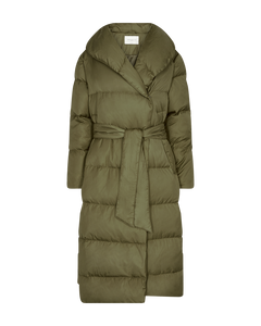 Cmmicco-collar-jacket in groen
