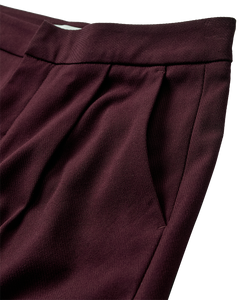 CMTAILOR - HIGH-WAISTED PANTS IN RED