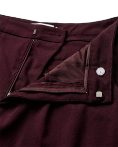 CMTAILOR - HIGH-WAISTED PANTS IN RED