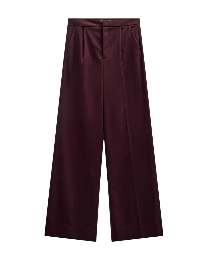 CMTAILOR - HIGH-WAISTED PANTS IN RED