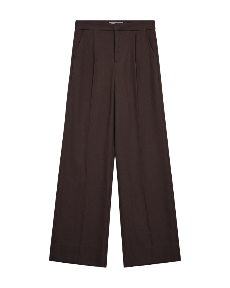 CMTAILOR - WIDE PANTS IN BROWN