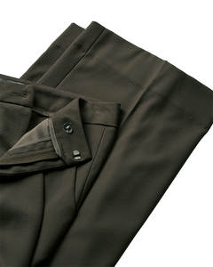 CMTAILOR - HIGH WAISTED TROUSERS WITH WIDTH IN GREEN