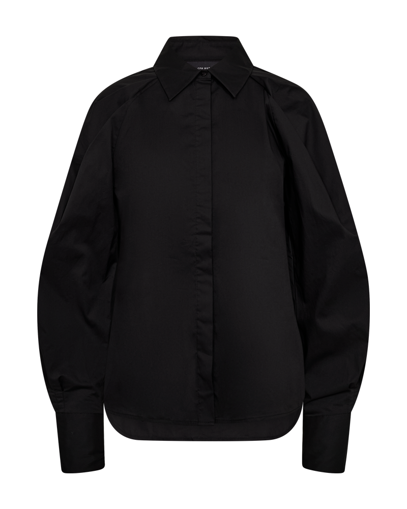 Cmsophie - shirt met bladermouwen in het zwart