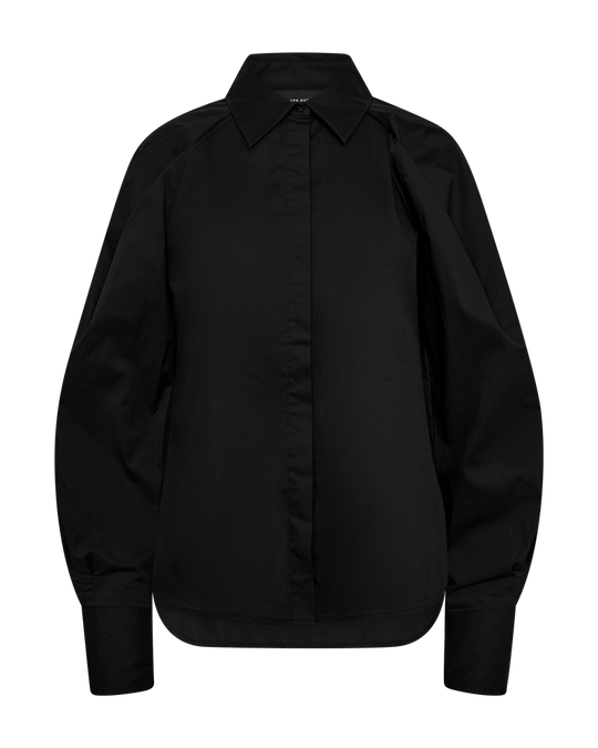 Cmsophie - shirt met bladermouwen in het zwart