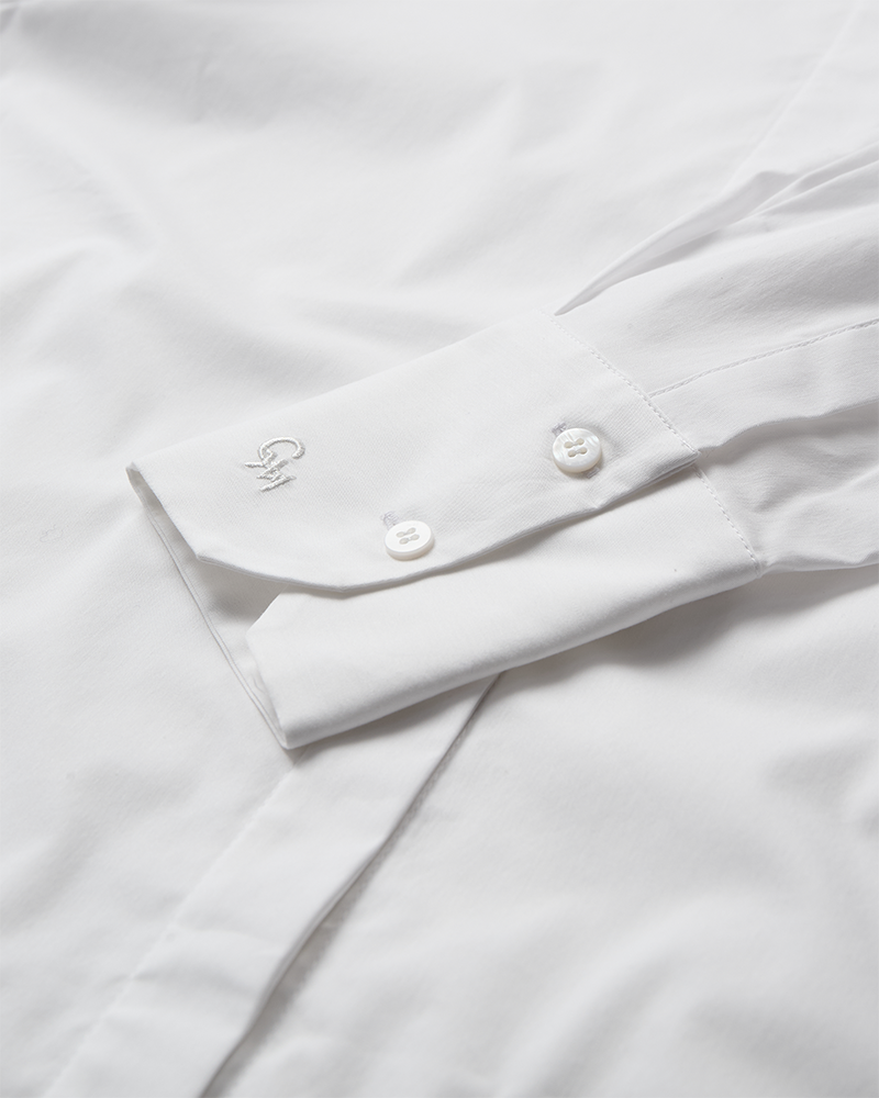 CMSOPHIE - SHIRT MET POFF MOEVEN IN WIT