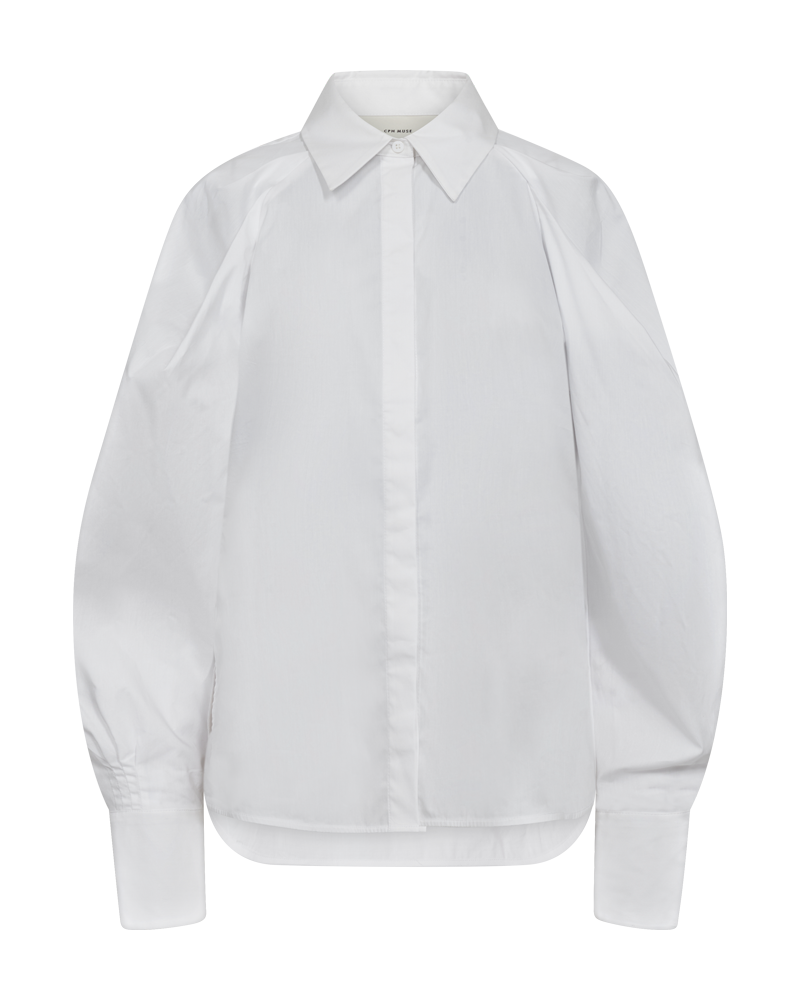 CMSOPHIE - SHIRT MET POFF MOEVEN IN WIT