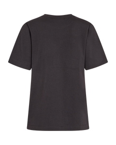 Cmvela - t -shirt met logo in zwart