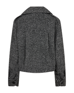 CMELIZZABETH - COAT IN BLACK