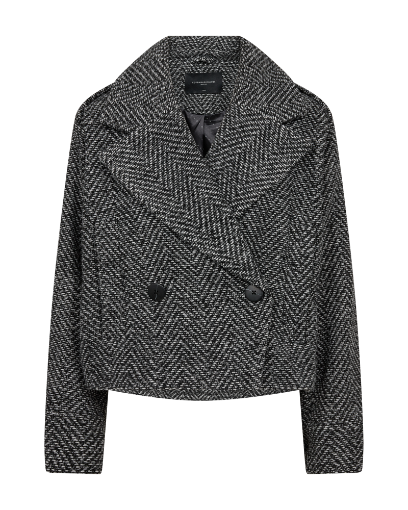 CMELIZZABETH - COAT IN BLACK
