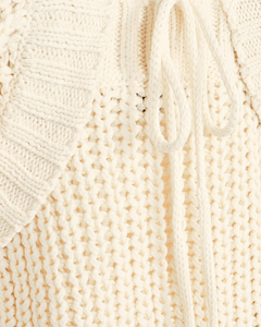 Cmevie - Knittet -pullover in wit, gebroken wit