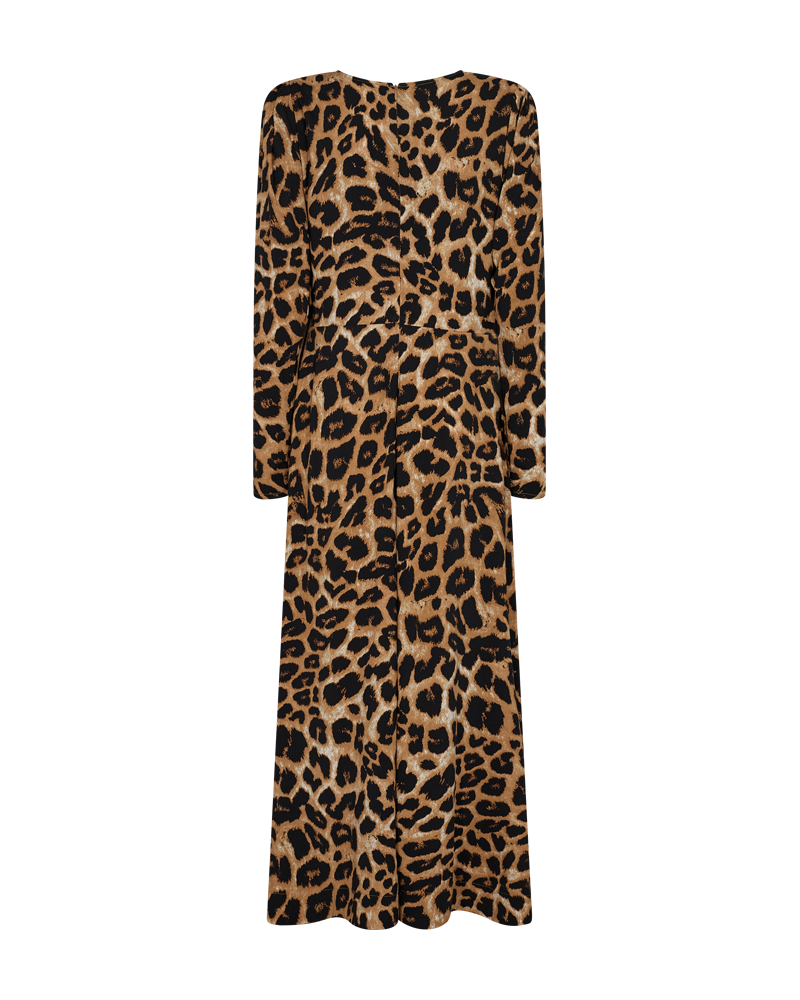 Cmmerry - jurk met afdrukken in beige