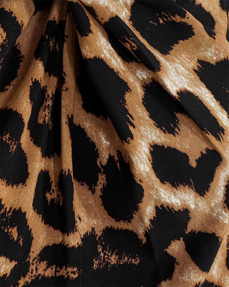 Cmmerry - blouse met print in beige