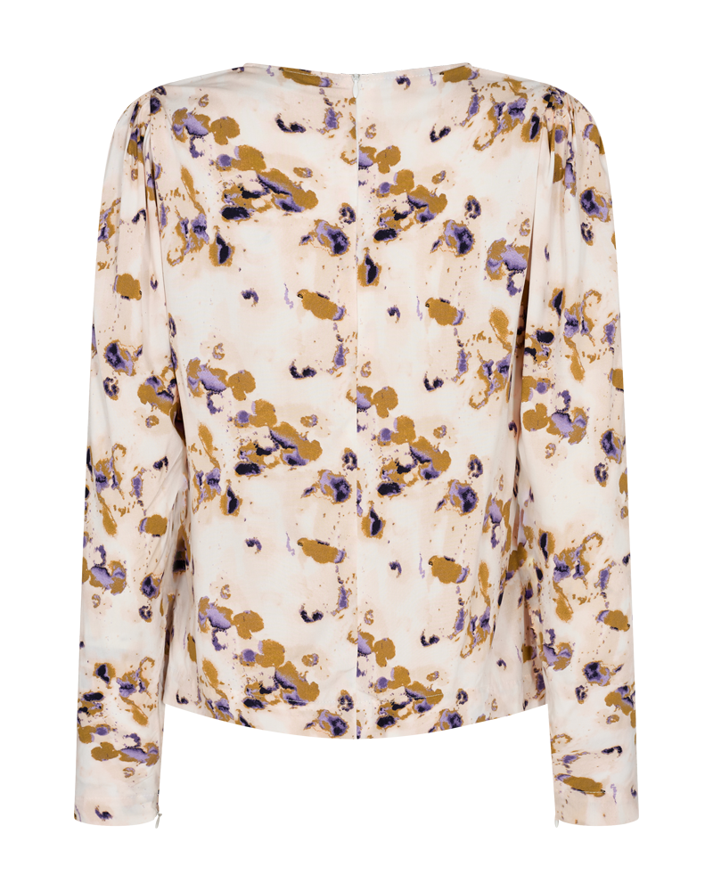 Cmmerry - blouse met afdrukken in wit