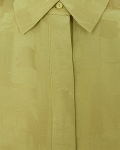 CMMARYLINA - DRESS WITH PATTERN IN GREEN