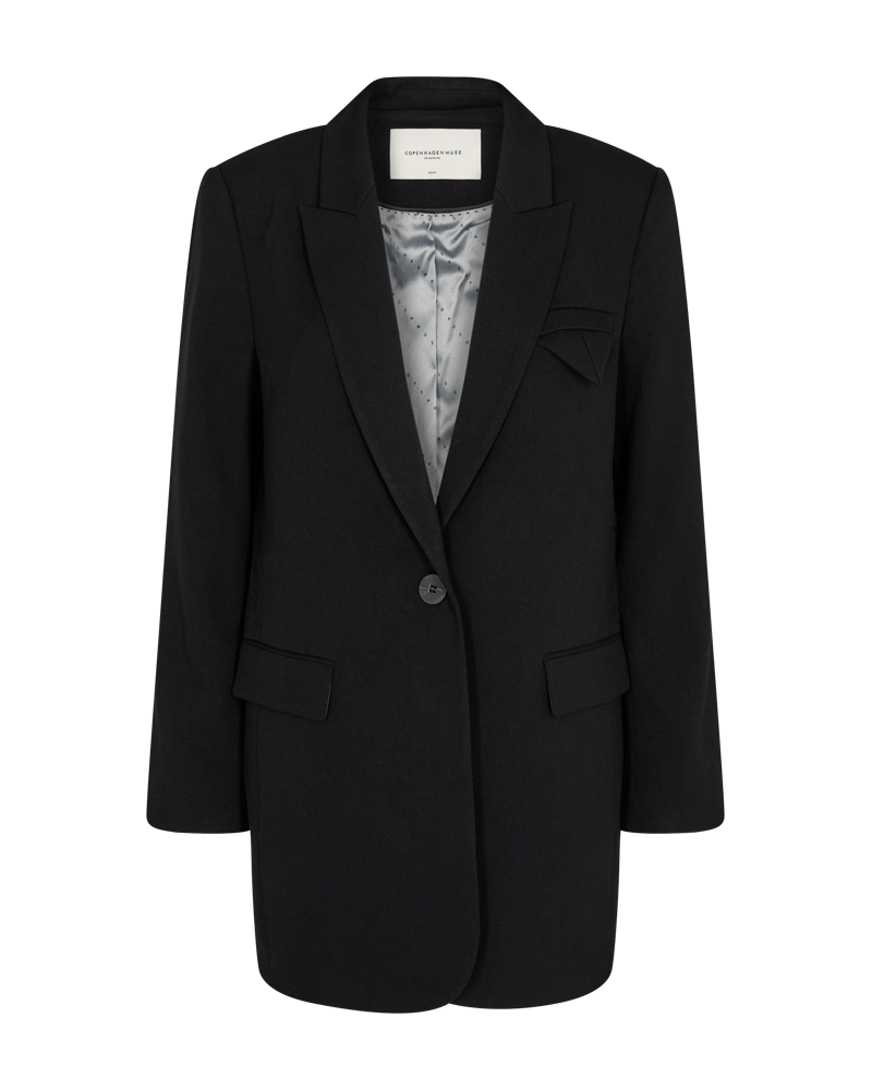 CMTailor - Lange blazer in het zwart