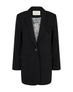 CMTailor - Lange blazer in het zwart