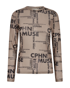 Cmcora-t-shirt in beige