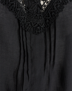 CMMOLLY - SHIRT WITH BLONDES IN BLACK