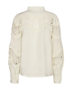 CMMOLLY - SHIRT WITH BLONDES IN WHITE,OFF-WHITE