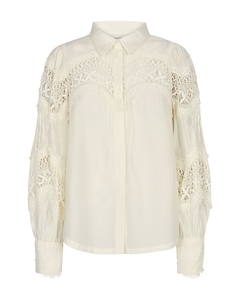 CMMOLLY - SHIRT WITH BLONDES IN WHITE,OFF-WHITE