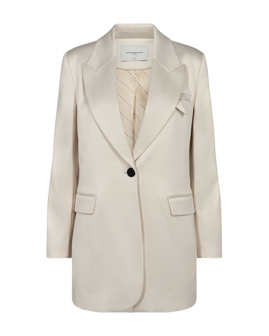 Cmshine - blazer in wit, gebroken wit